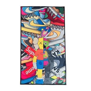 The "Dissected Drip" Art Rug