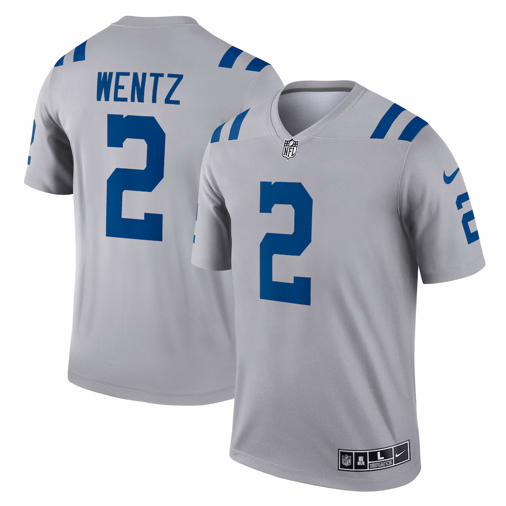 Indianapolis Colts “Carson Wentz” Nike Player Game Jersey