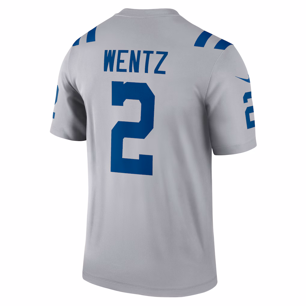 Indianapolis Colts “Carson Wentz” Nike Player Game Jersey - Image 3